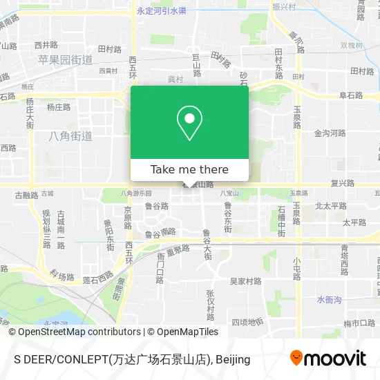 S DEER/CONLEPT(万达广场石景山店) map
