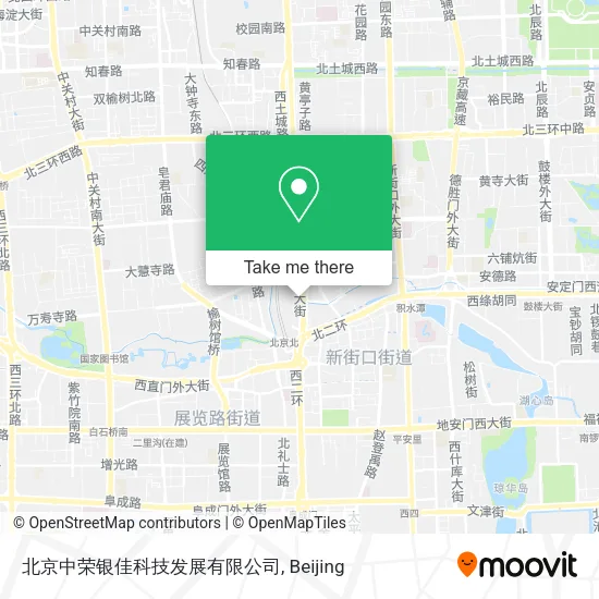 北京中荣银佳科技发展有限公司 map