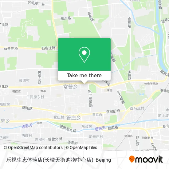 乐视生态体验店(长楹天街购物中心店) map