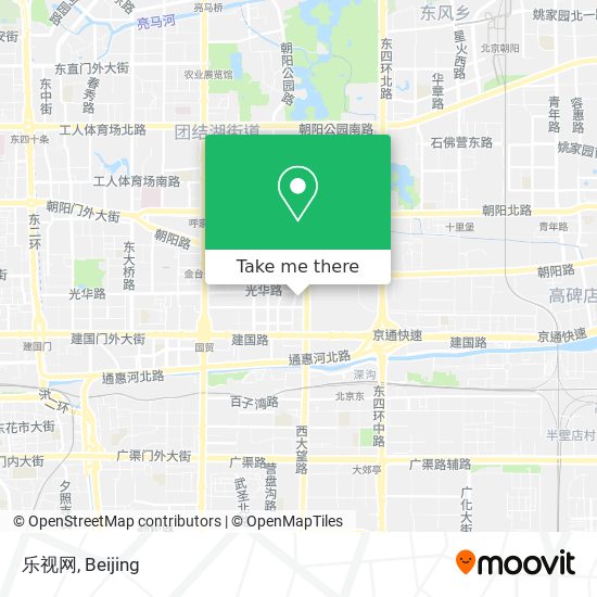 乐视网 map