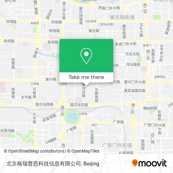 北京格瑞普思科技信息有限公司 map