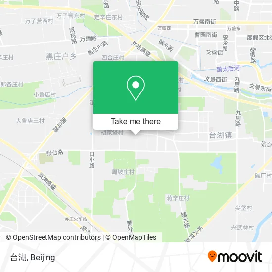 台湖 map