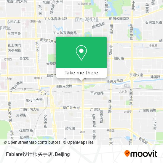 Fablare设计师买手店 map