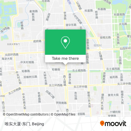 唯实大厦-东门 map