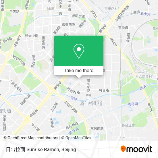 日出拉面 Sunrise Ramen map