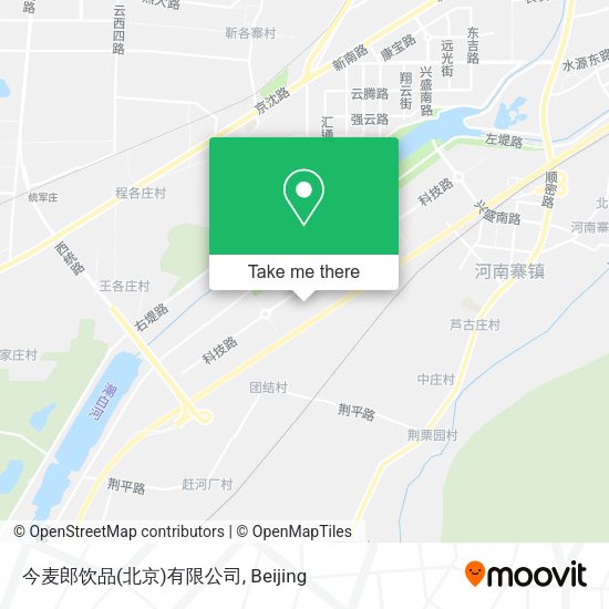 今麦郎饮品(北京)有限公司 map