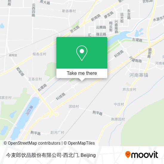 今麦郎饮品股份有限公司-西北门 map