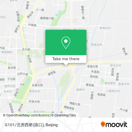 G101/北房西桥(路口) map