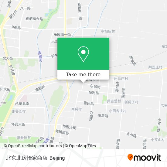 北京北房怡家商店 map