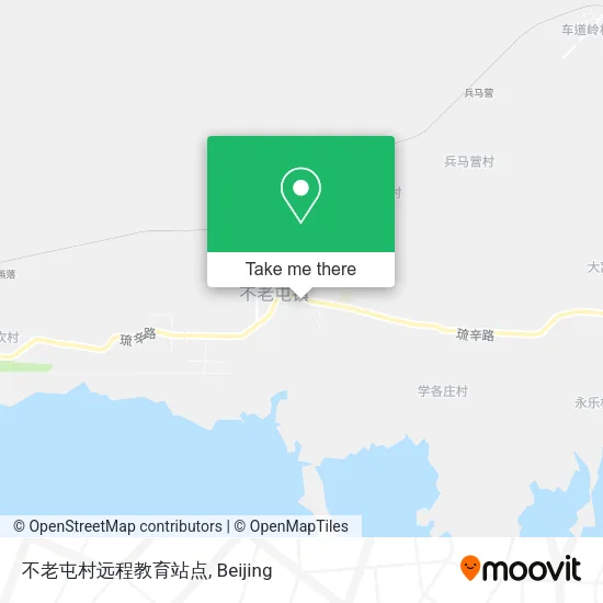 不老屯村远程教育站点 map