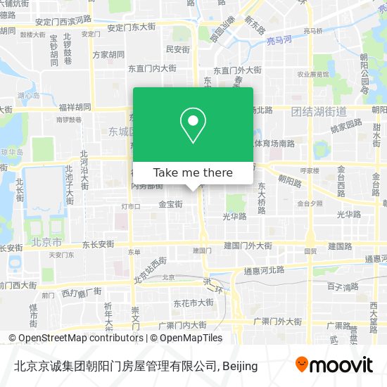 北京京诚集团朝阳门房屋管理有限公司 map