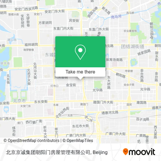北京京诚集团朝阳门房屋管理有限公司 map