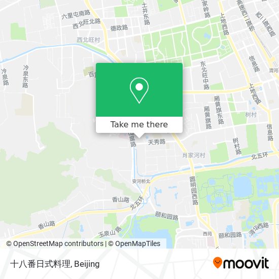 十八番日式料理 map