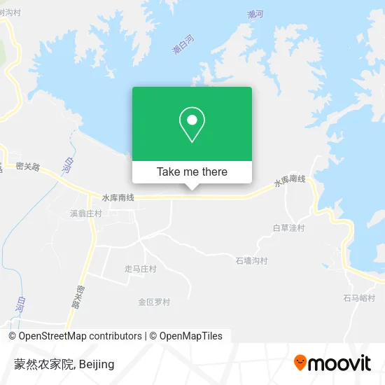 蒙然农家院 map