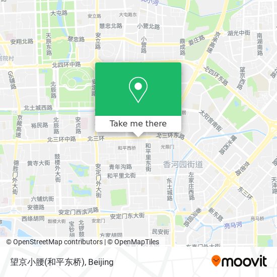 望京小腰(和平东桥) map