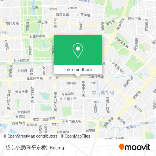 望京小腰(和平东桥) map