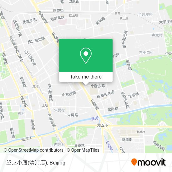 望京小腰(清河店) map
