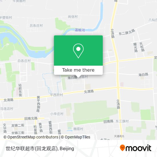 世纪华联超市(回龙观店) map