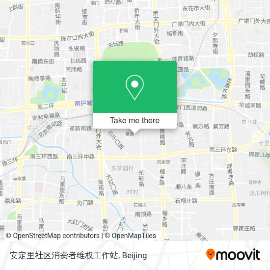 安定里社区消费者维权工作站 map