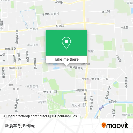 新晨车务 map