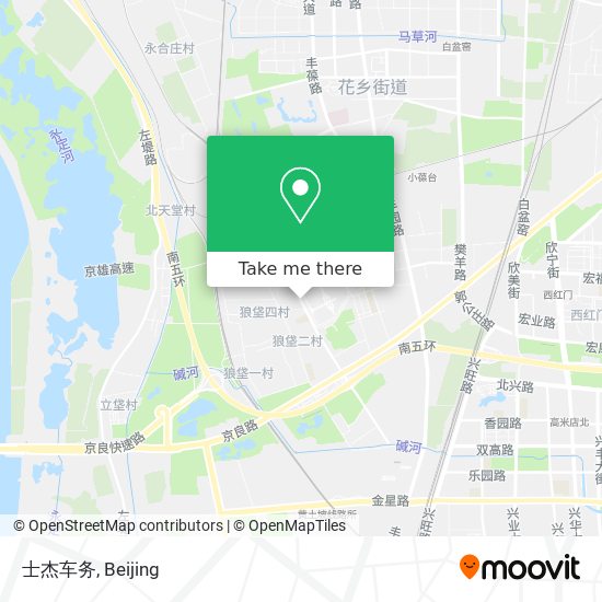 士杰车务 map