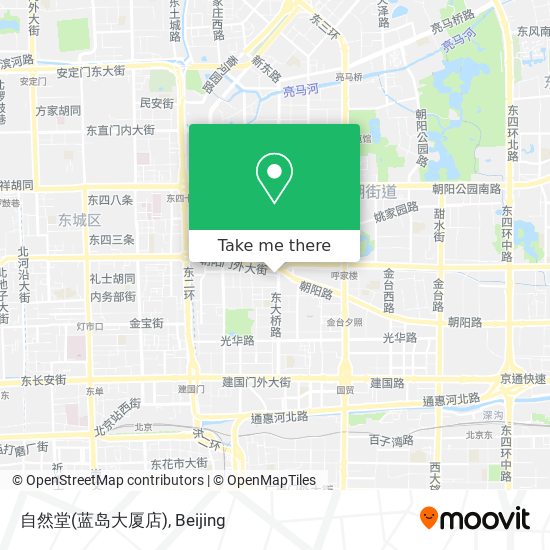 自然堂(蓝岛大厦店) map