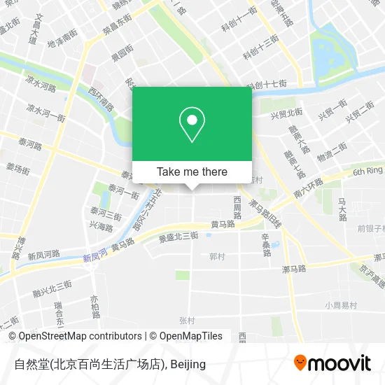 自然堂(北京百尚生活广场店) map