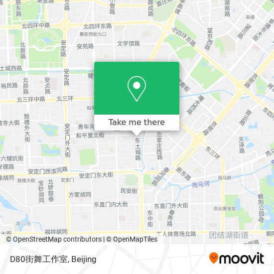 D80街舞工作室 map