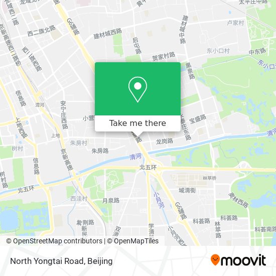 North Yongtai Road map