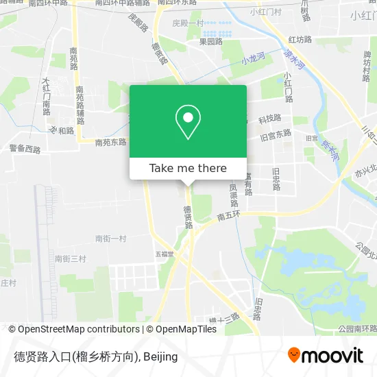 德贤路入口(榴乡桥方向) map