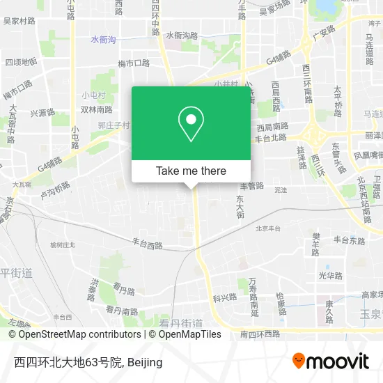 西四环北大地63号院 map