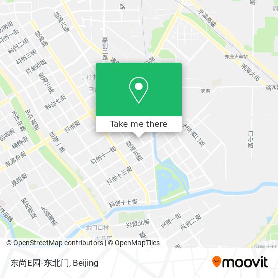 东尚E园-东北门 map