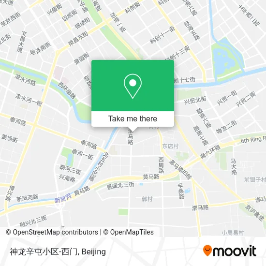 神龙辛屯小区-西门 map