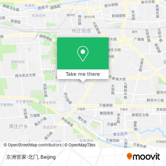 京洲世家-北门 map