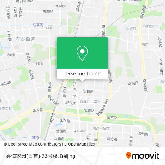 兴海家园(日苑)-23号楼 map