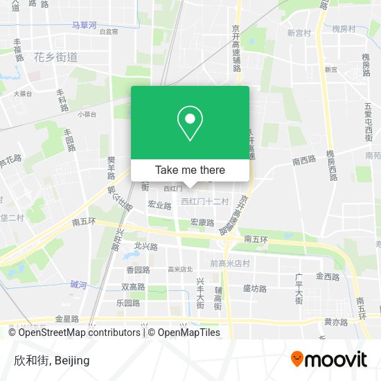 欣和街 map