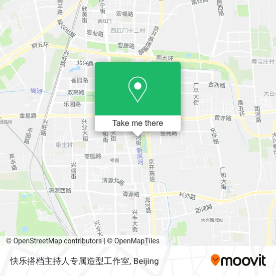快乐搭档主持人专属造型工作室 map