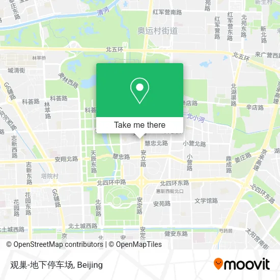 观巢-地下停车场 map