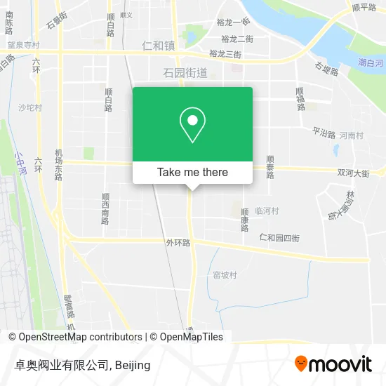 卓奥阀业有限公司 map