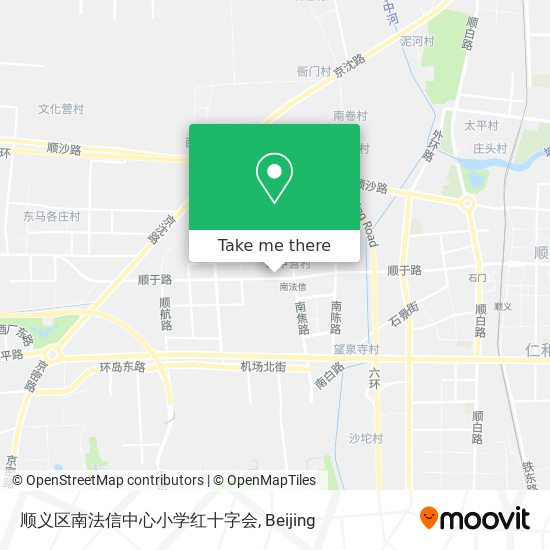 顺义区南法信中心小学红十字会 map