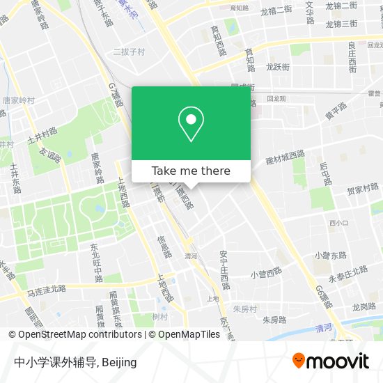 中小学课外辅导 map