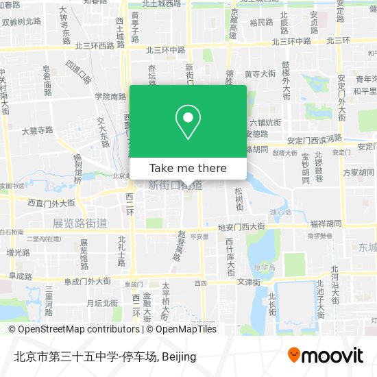 北京市第三十五中学-停车场 map