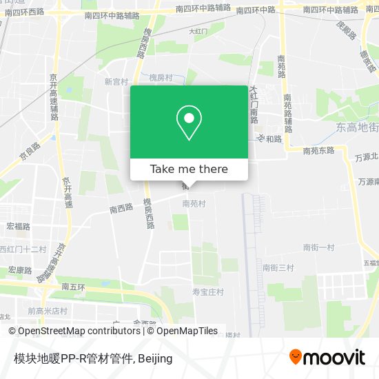 模块地暖PP-R管材管件 map