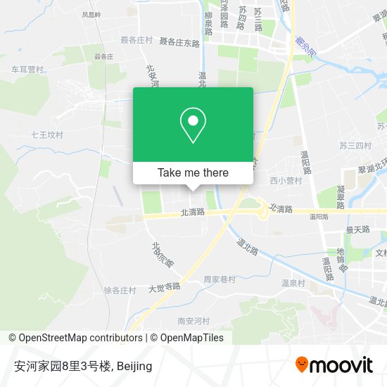 安河家园8里3号楼 map
