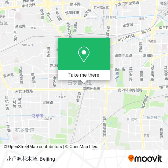 花香源花木场 map