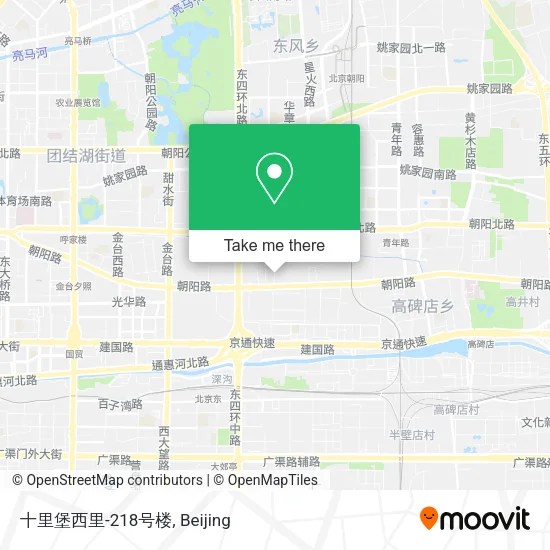 十里堡西里-218号楼 map