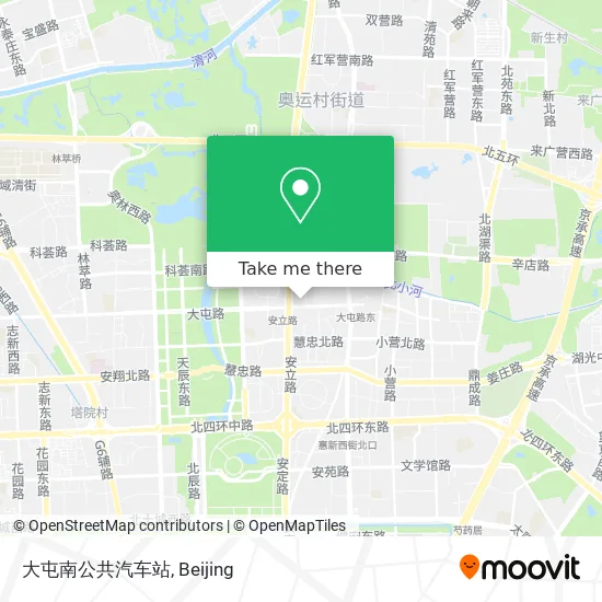 大屯南公共汽车站 map