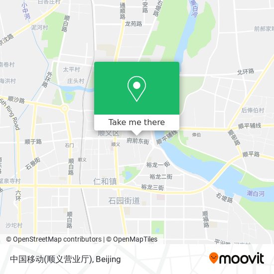中国移动(顺义营业厅) map