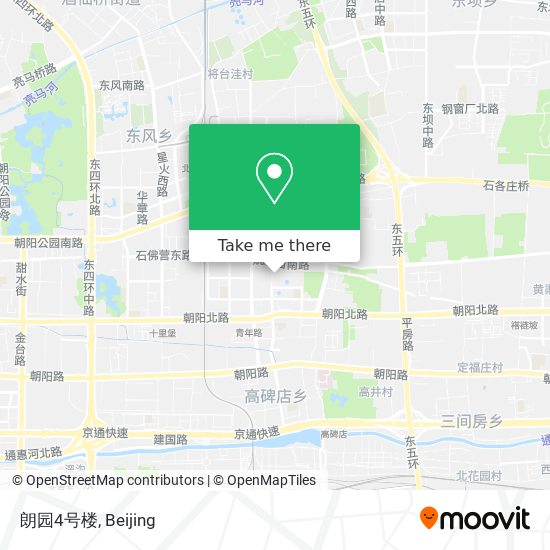 朗园4号楼 map