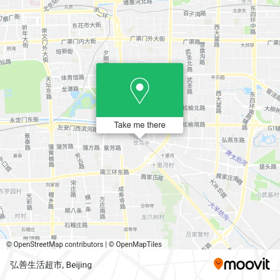 弘善生活超市 map